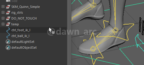 [Maya]Rigging 13 - Limbs IK